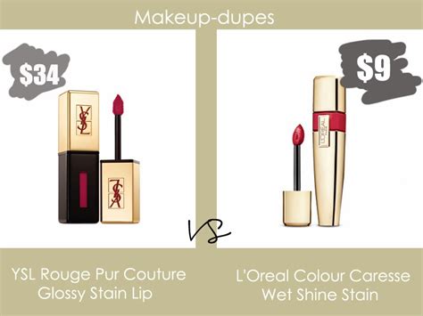 ysl glossy stain dupe 2017|Browse dupes and find similar shades to Yves Saint Laurent .